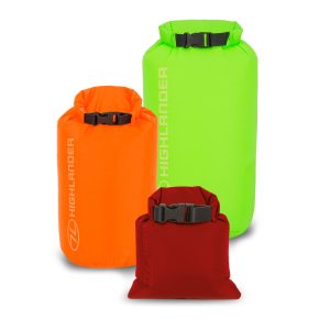Highlander X-Lite Dry Sack Set – 1L, 4L & 8L