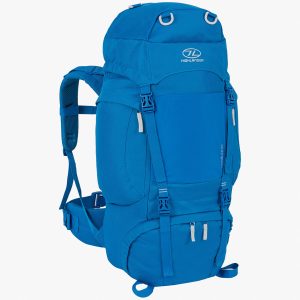Highlander Rambler 66L Hiking Rucksack – Blue