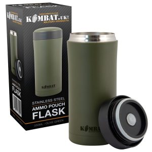 Kombat UK Ammo Pouch Flask – Olive Green